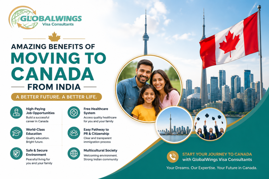 Top Amazing Benefits of Moving to Canada from India